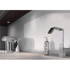 Underground Gloss White 10cm x 30cm Wall Tile