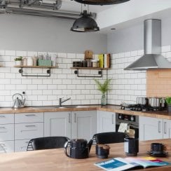 Underground Matt White 10cm x 20cm Wall Tile