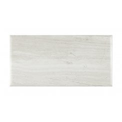 Underground Stone Effect Blanco 7.5cm x 15cm Wall Tile