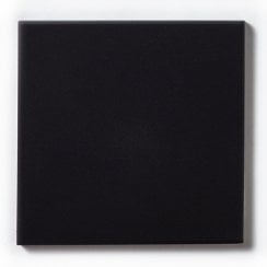 Unglazed Black Quarry 14.6cm x 14.6cm Floor Tile