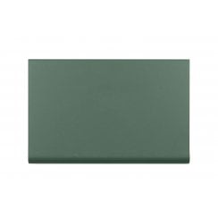 Unglazed Victorian Green Bull Nose Quarry 9.6cm x 14.6cm Floor Tile