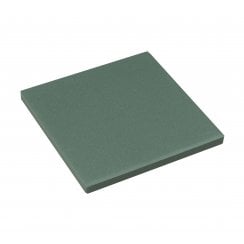Unglazed Victorian Green Quarry 9.6cm x 9.6cm Floor Tile