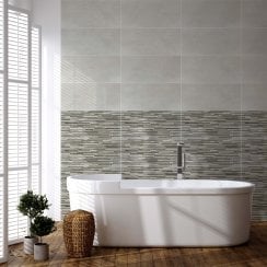 Urban Gris Stones Decor 30cm x 60cm Wall Tile