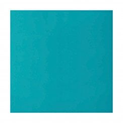 V&A Plain Turquoise  19.8cm x 19.8cm Gloss Tile