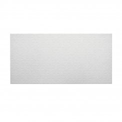 V & A Quatrefoil White Matt 24.8cm x 49.8cm Wall Tile