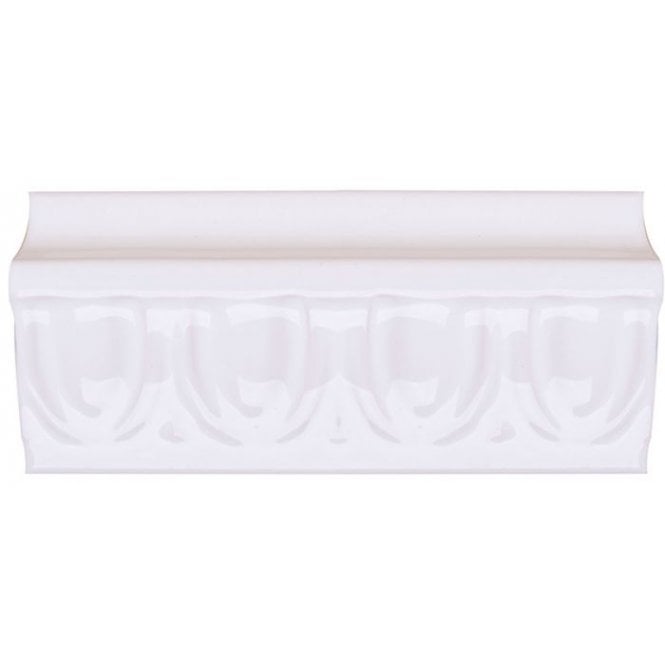 V&A White Egg & Dart Border 6.3cm x 15.2cm