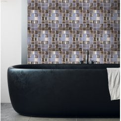 Vedici SHM Coffee 30cm x 30cm Mosaic Tile