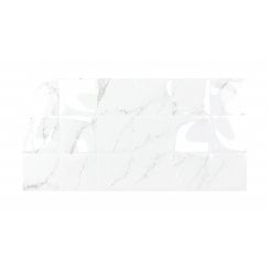 Venesso Grey Gloss Concept Decor 30cm x 60cm Wall Tile