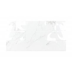 Venesso Grey Gloss Concept Decor 30cm x 60cm Wall Tile