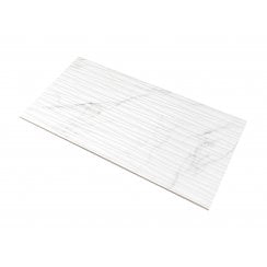 Venesso Grey Matt Waves Decor 30cm x 60cm Wall Tile