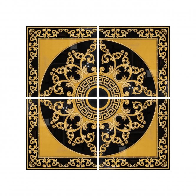 Venice Rose Gold Set 60cm x 60cm Floor Tile (4 tile set)