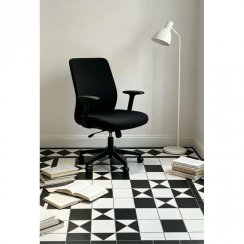Victorian Osterley Black/White Tile 30cm x 60cm Mosaic Tile Set