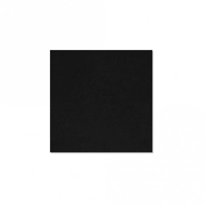 Victorian Plain Black Tile 20cm x 20cm Wall and Floor Tile