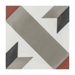 Vintage Arrow 20cm x 20cm Wall & Floor Tile