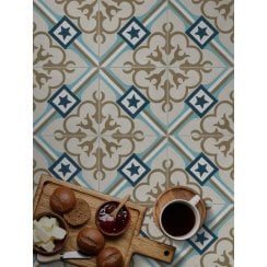 Vintage Starcrest 20cm x 20cm Wall & Floor Tile