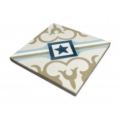 Vintage Starcrest 20cm x 20cm Wall & Floor Tile