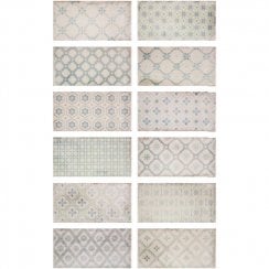 Vita Natura Decor Mix 10cm x 20cm Wall Tile