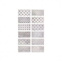 Vita Nebbia Decor Mix 10cm x 20cm Wall Tile