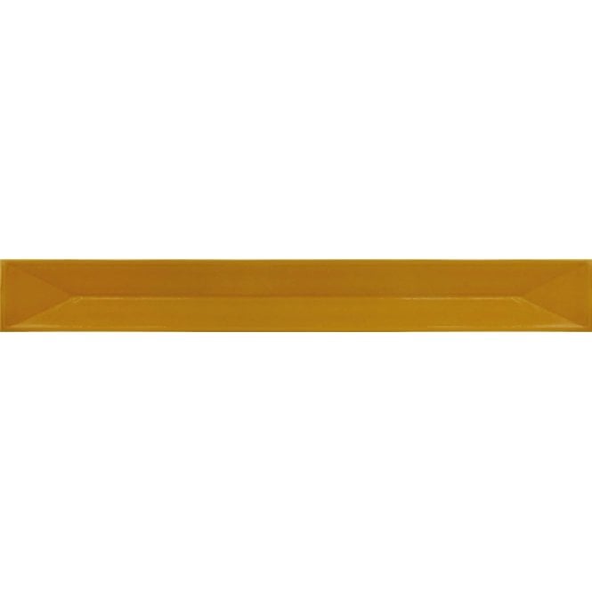 Vitral Axis Honey Reactive 5cm x 40cm Wall Tile