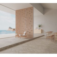 Walnut Cross Cut 4.6cm x 37.5cm Wall and Floor Tile