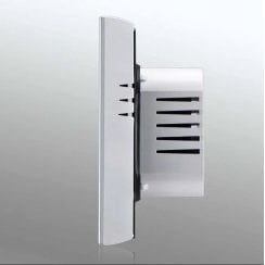 Warmtoes Black SQ Wi‐Fi – Pro Thermostat (BHT‐1000‐GBLW)