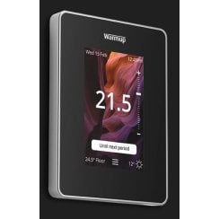 WarmUp 6iE Smart WiFi Thermostat Onyx Black