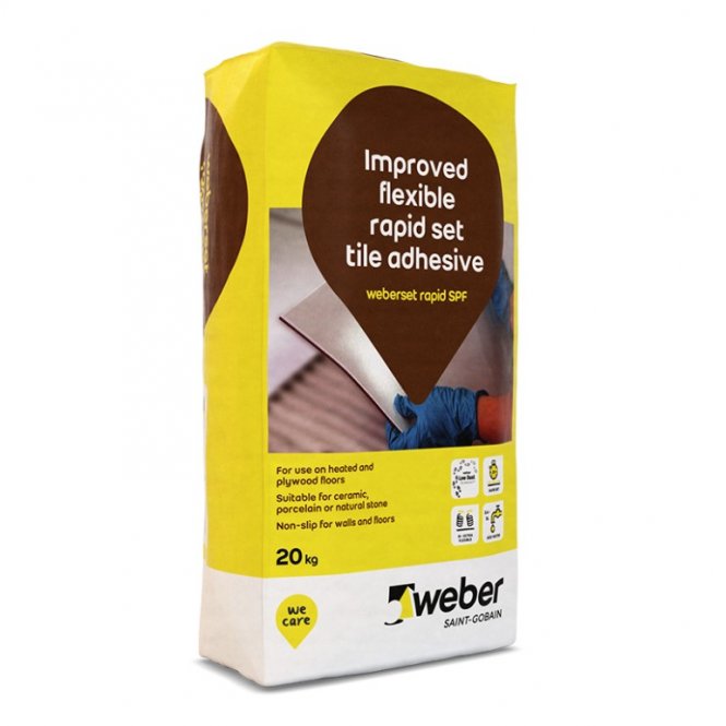 Weberset Rapid SPF Grey 20kg