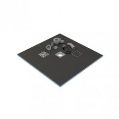Wet Room Shower Tray Kit 900 x 1200mm Centre 20mm