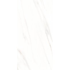Whisper White Marble Effect Rectified Gloss Porcelain 30cm x 60cm Wall and Floor Tile