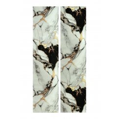 White Marble Golden Showerboard 240cm x 60cm x 10mm - BOX DEAL