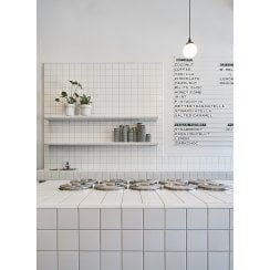 White Matt 10.8cm x 10.8cm Wall Tile