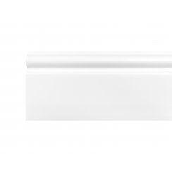 White Skirting Board Waterproof Skirting 9cm x 240cm x 15mm