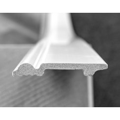 White Skirting Board Waterproof Skirting 9cm x 240cm x 15mm