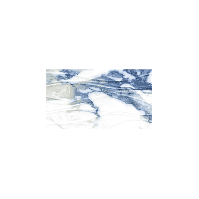 Windsor Blue Decor 25cm x 50cm Wall Tile