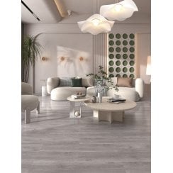 Winter Grey Peel and Stick Vinyl Floor Tile 91.4cm x 15.2cm (2.5 Sq/M Per Pack)