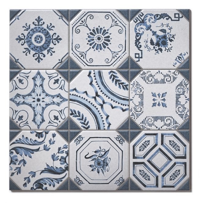 World Parks Retiro 31.6cm x 31.6cm Wall and Floor Tile