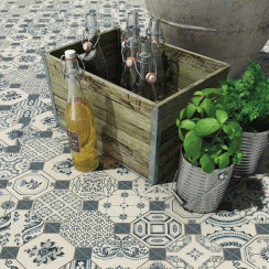 World Parks Retiro 31.6cm x 31.6cm Wall and Floor Tile