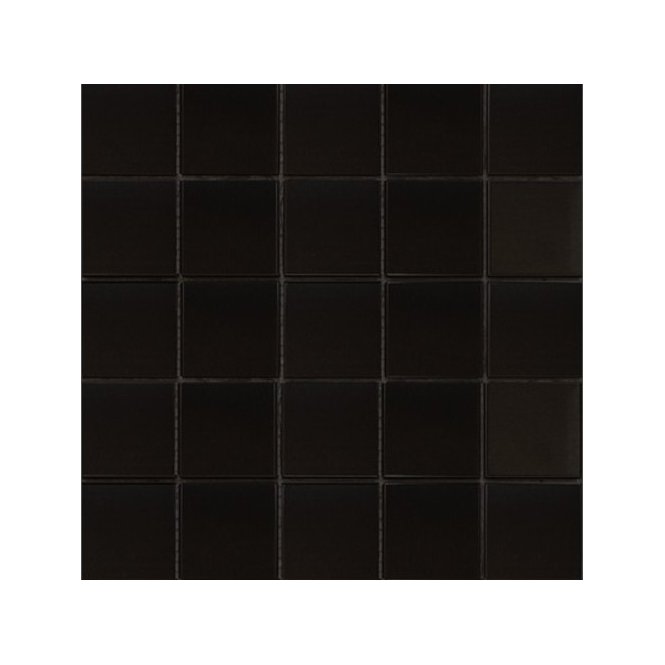 Yucca Matt Steel (4.8cm x 4.8cm) 30cm x 30cm Mosaic Tile