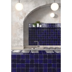 Zelij Antic Azul 10cm x 10cm Wall Tile