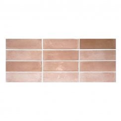 Zelli Rosa 20cm x 50cm Wall Tile